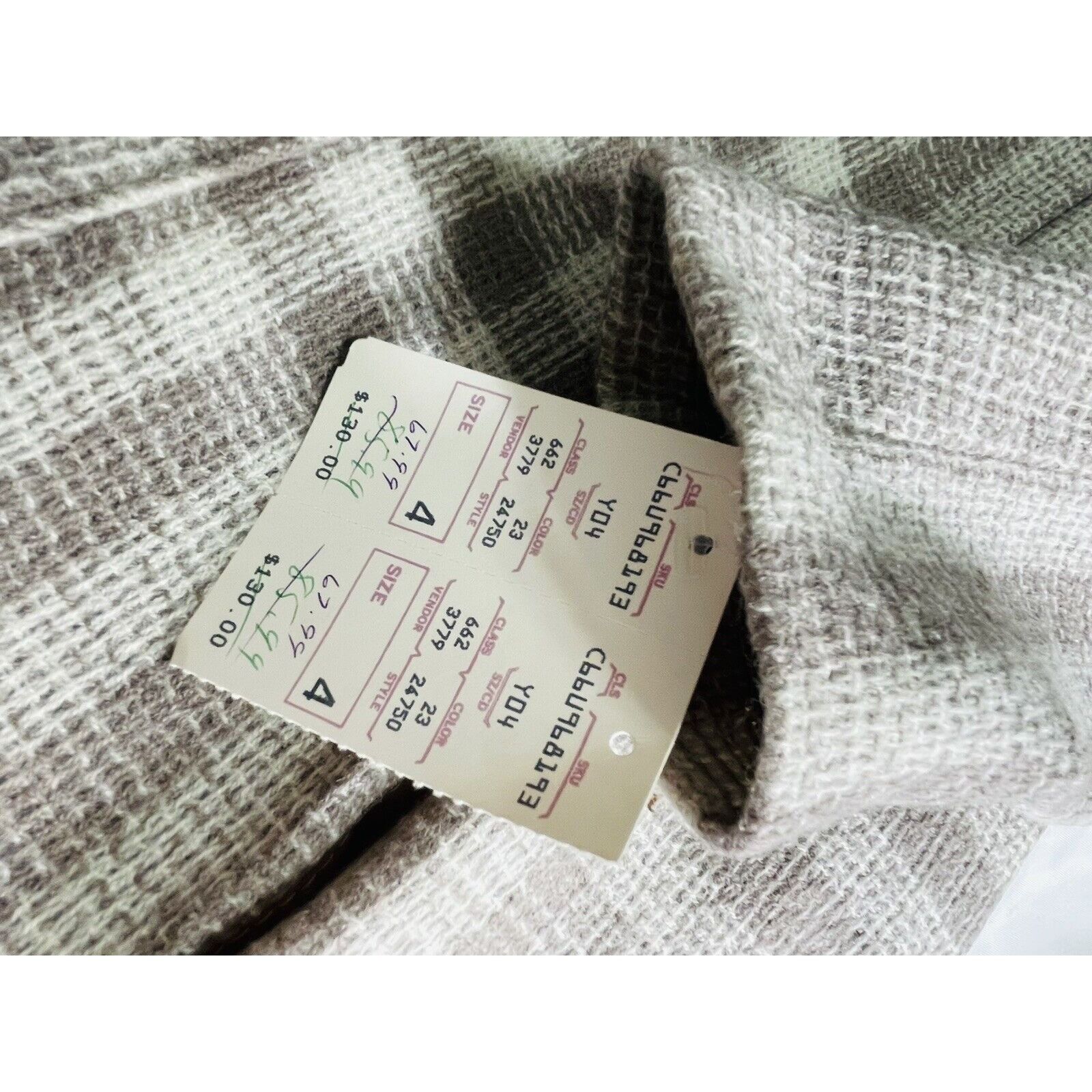 Vintage AC Sport Vintage Retro Wool Tan Brown Plaid Blazer Jacket Wi Size S / US 4 / IT 40 - 5 Thumbnail