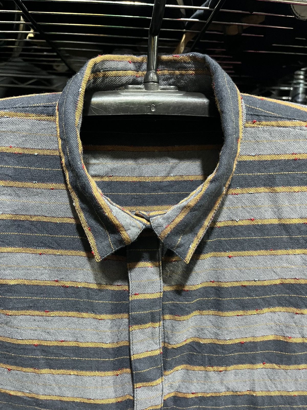 Dior Christian Dior CD Sports Striped Shirt Longsleeve 90s Size M / US 6-8 / IT 42-44 - 3 Thumbnail