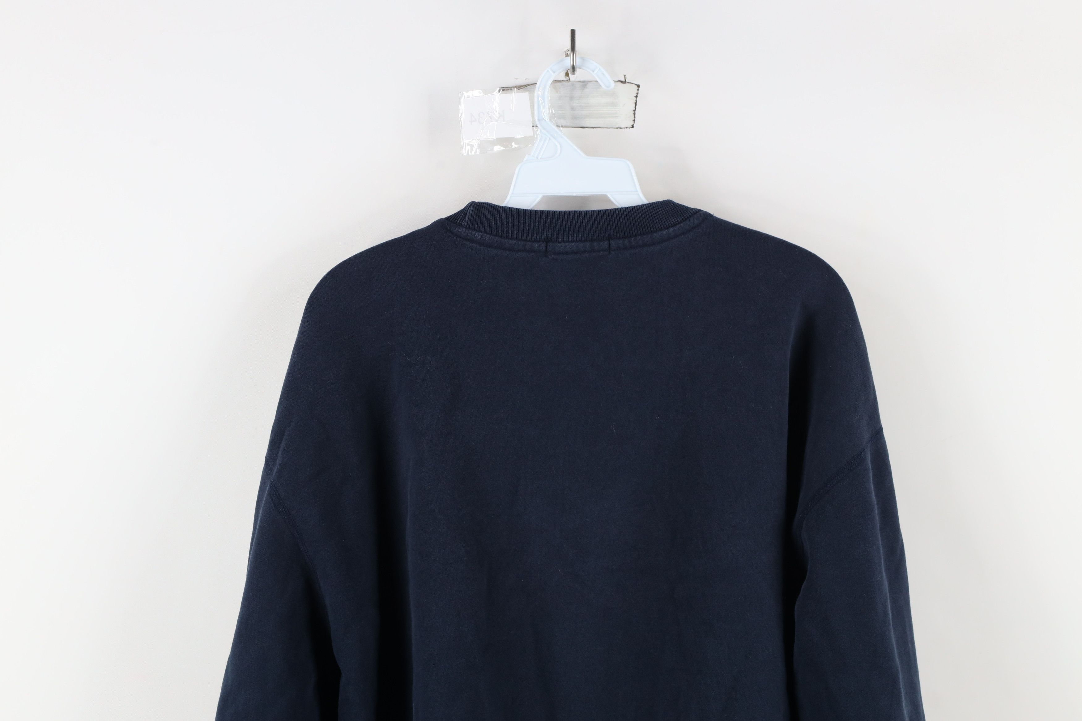 Nautica × Vintage Vintage 90s Nautica Sailboat Crewneck Sweatshirt Navy Blue Size US L / EU 52-54 / 3 - 13 Thumbnail