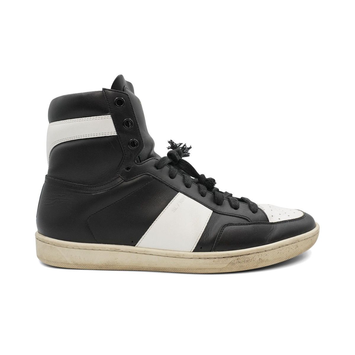 Saint Laurent Paris Saint Laurent 'SL10H' Hi Court Sneakers Size US 7 / EU 40 - 1 Thumbnail