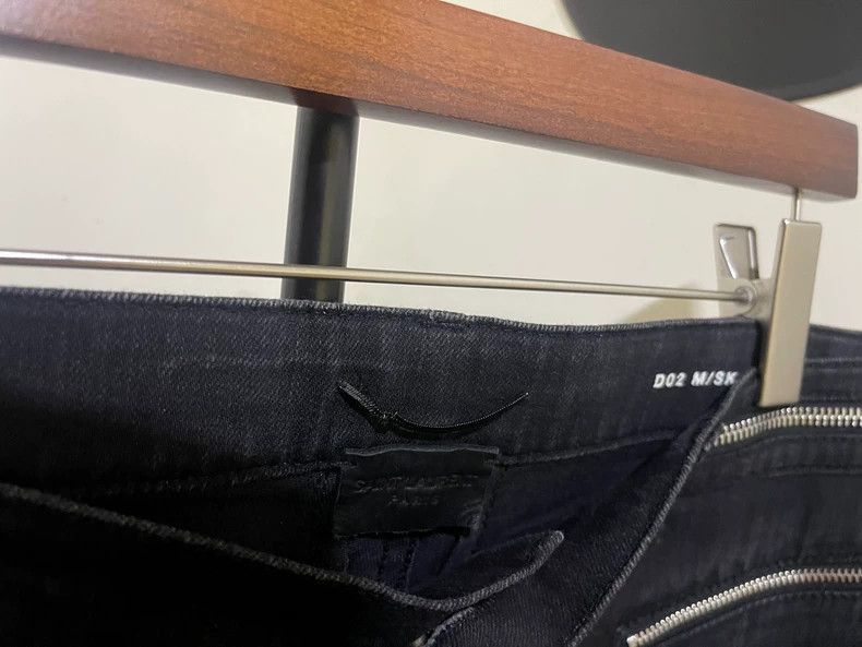Saint Laurent Paris Saint Laurent Black Five-Zip Jeans- Size US 36 / EU 52 - 4 Thumbnail