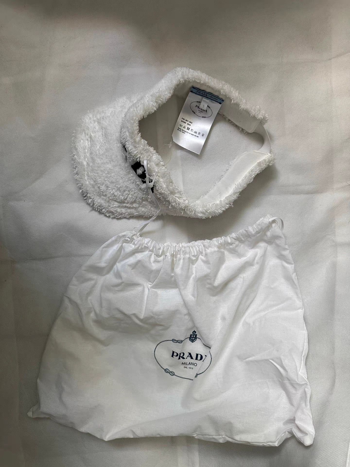 Prada Prada Plush Visor / Golf Cap Q9 Size ONE SIZE - 8 Thumbnail