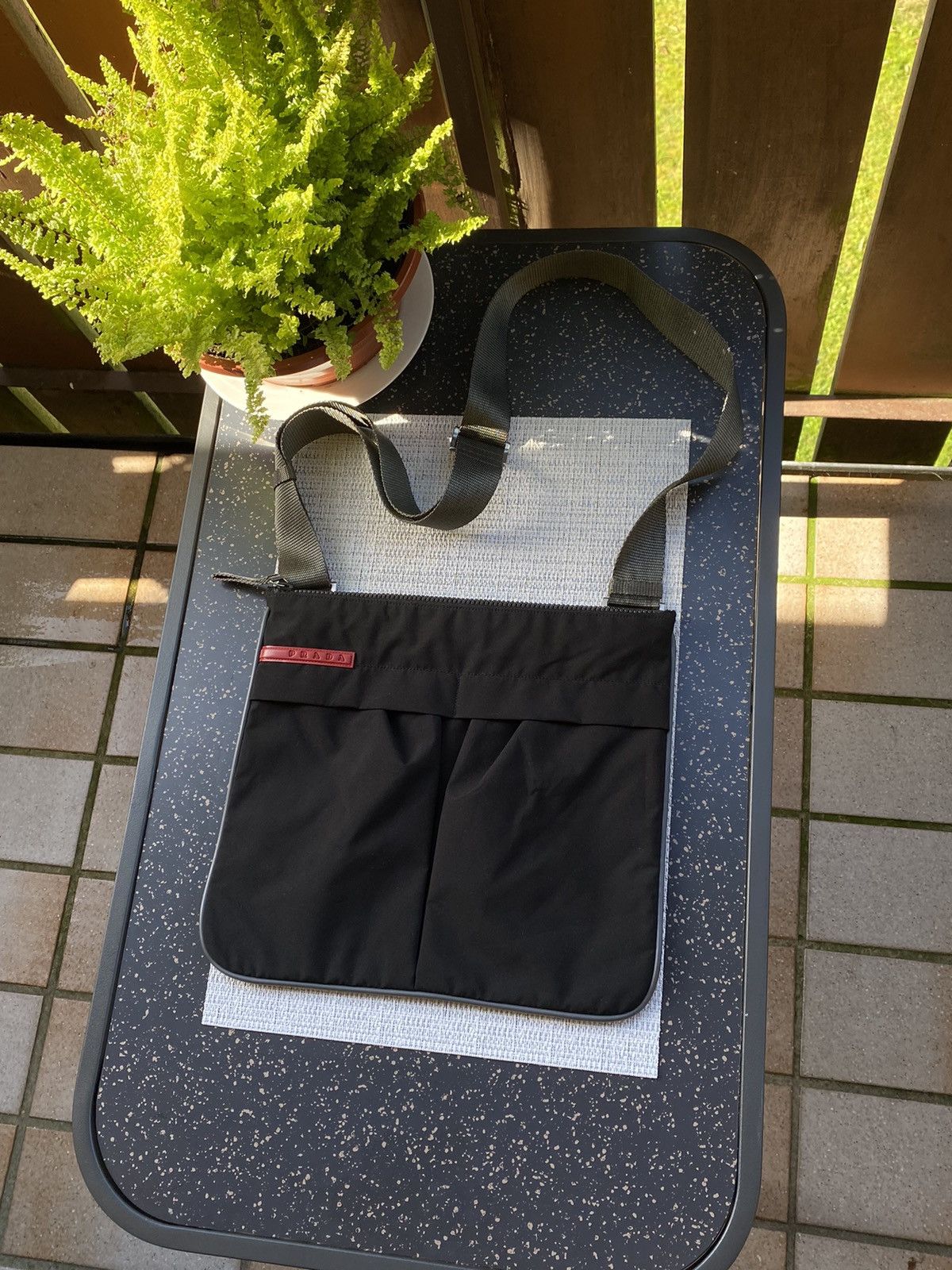 Prada Linea Rossa Crossbody Bag | Grailed