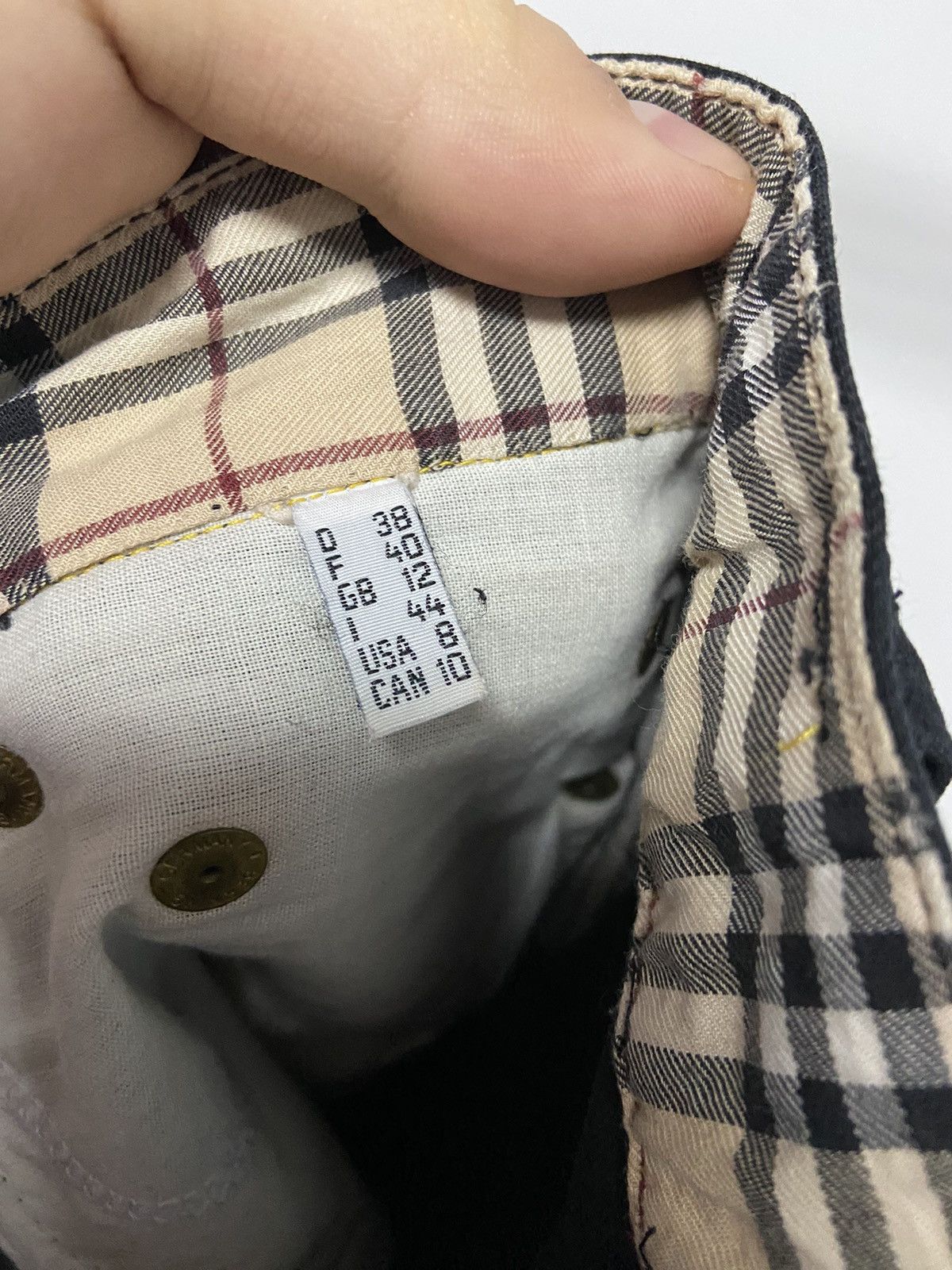 Burberry × Vintage Burberry Denim Pants Vintage Luxury Logo pocket Size 30" / US 8 / IT 44 - 6 Thumbnail