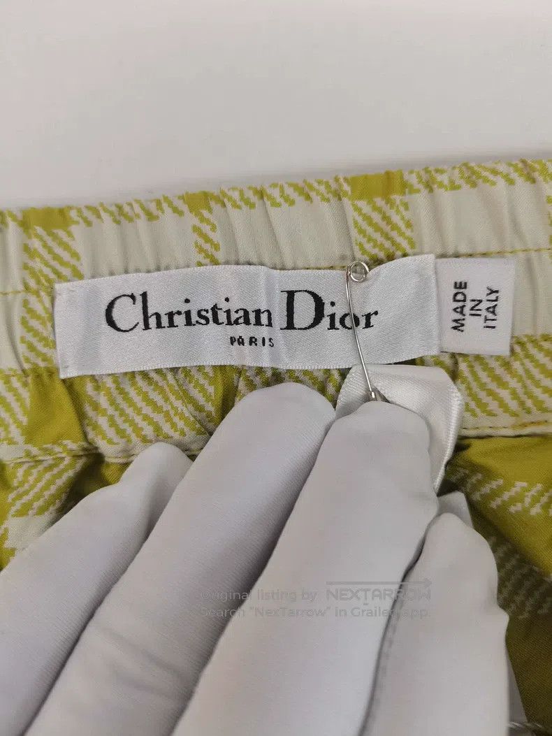 Dior Dior Plaid Skirt Size 26" / US 2 / IT 38 - 3 Thumbnail