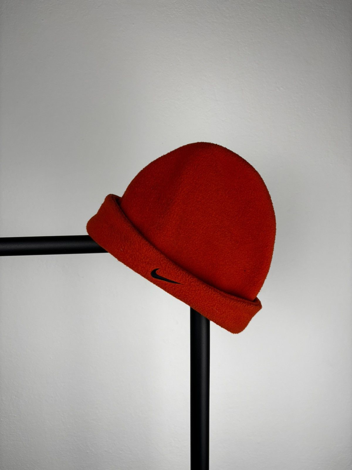 Nike × Vintage Nike fleece vintage hat OS Size ONE SIZE - 1 Thumbnail