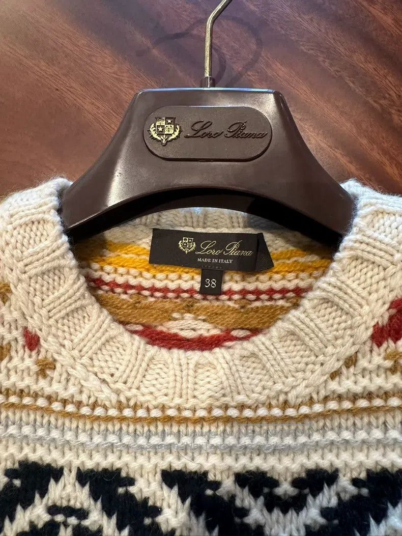 Loro Piana Loro Piana Colorful Cashmere Sweater, Christmas Limited Ed Size XS / US 0-2 / IT 36-38 - 5 Thumbnail