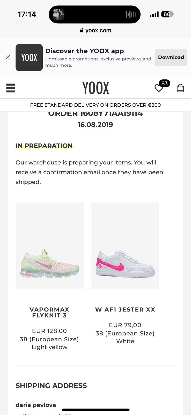 Nike Nike vapormax Flyknit 3 Size US 7 / IT 37 - 8 Thumbnail