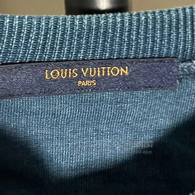 Louis Vuitton Louis Vuitton Blue Cotton Men's Sweatshirt . Size US XXL / EU 58 / 5 - 5 Thumbnail