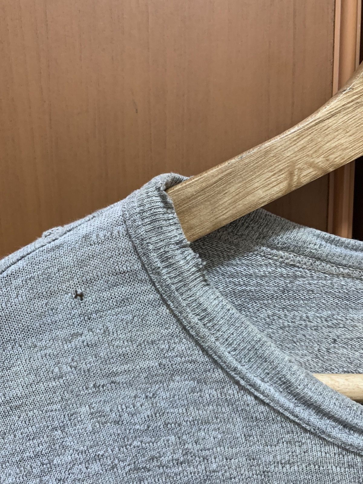 Warehouse Vintage Japanese Brand Warehouse Distressed Long Sleeve Tee Size US M / EU 48-50 / 2 - 5 Thumbnail
