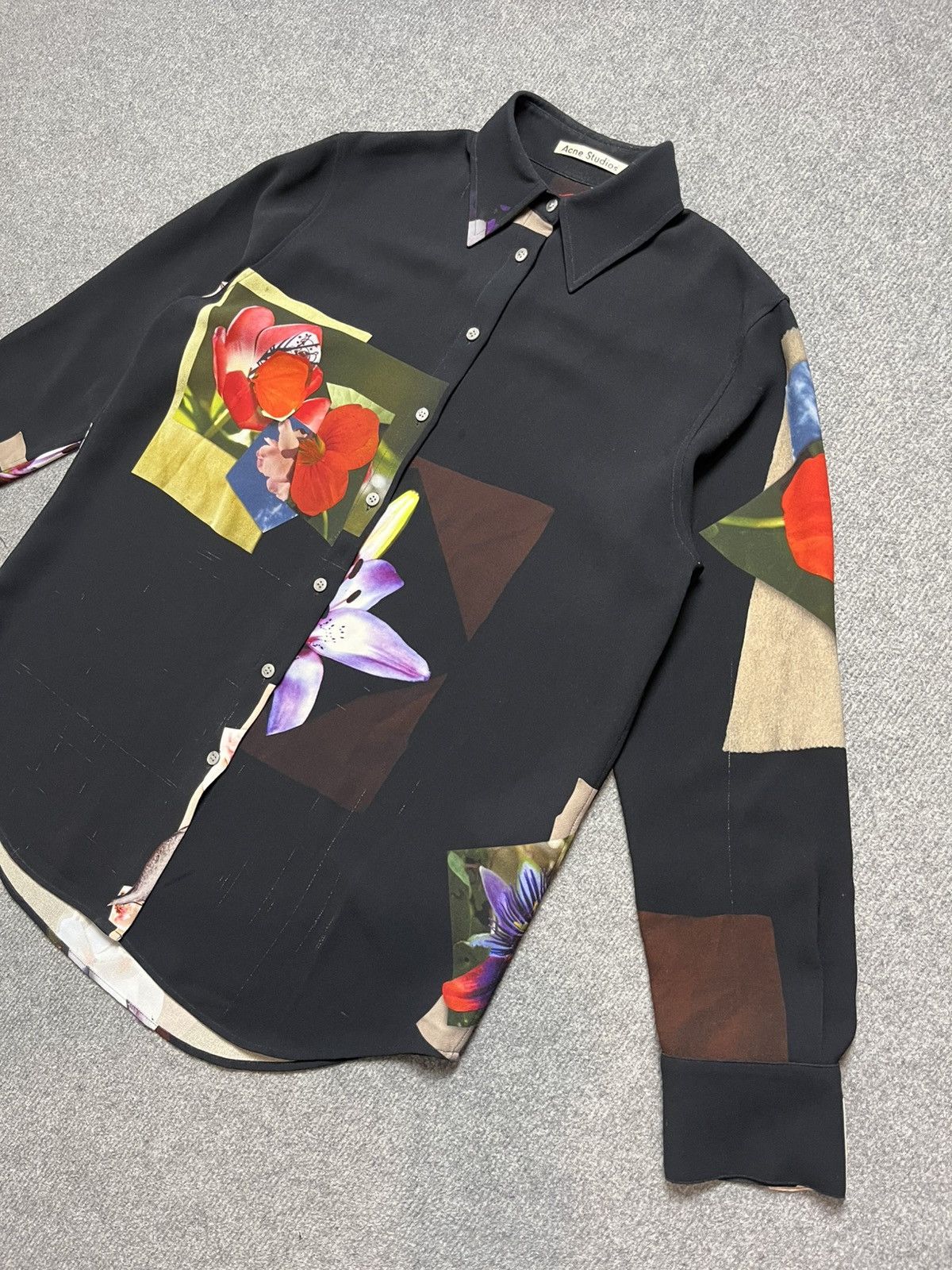 Acne Studios Acne Studios Floral button shirt Size L / US 10 / IT 46 - 7 Thumbnail