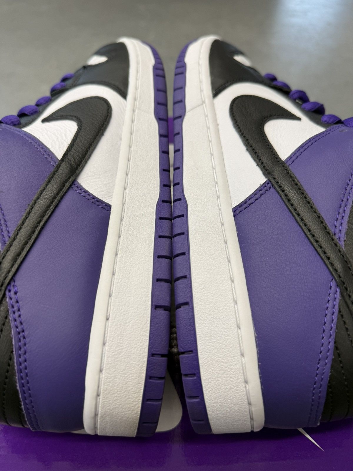 Nike 2024 Nike Dunk SB Dunk Low Court Purple Size US 13 / EU 46 - 4 Thumbnail