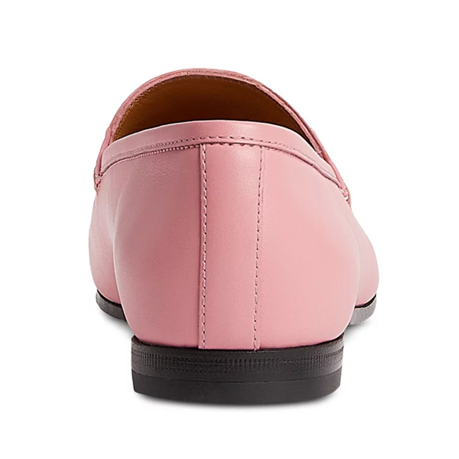 Gucci Gucci Jordaan Butterfly Pink Leather Gold Horsebit Mule Size US 7.5 / IT 37.5 - 19 Thumbnail