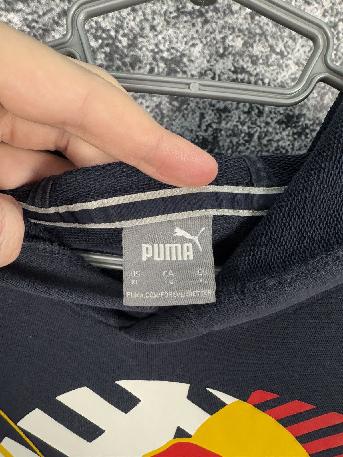 Puma Puma Red Bull Facing Formula 1 Team Hoodie Bog Logo Size XL Size US XL / EU 56 / 4 - 9 Thumbnail