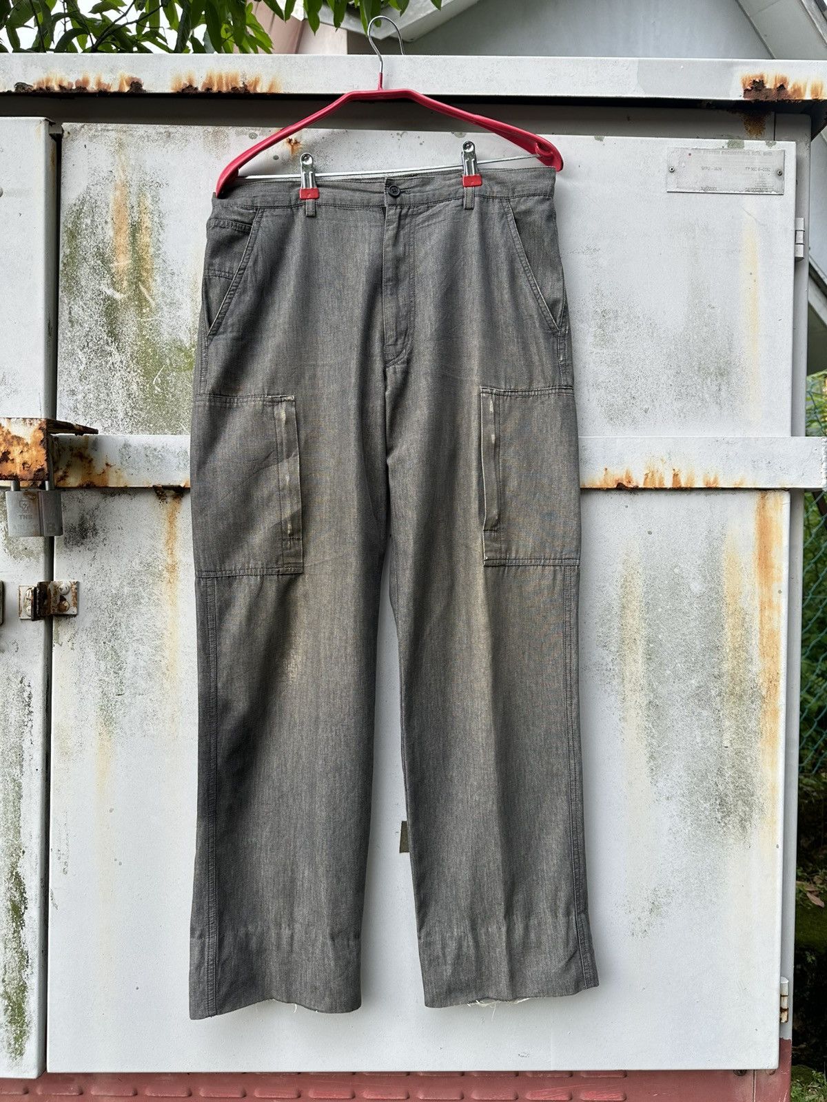Vintage 👹Helly Hensen Faded Cargo Pants Size US 32 / EU 48 - 1 Thumbnail