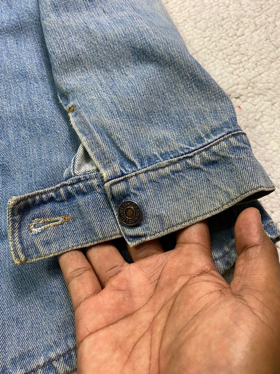 Levi's × Levi's Vintage Clothing Vintage 70s Levis Denim Jacket Orange Tab Size M / US 6-8 / IT 42-44 - 10 Thumbnail