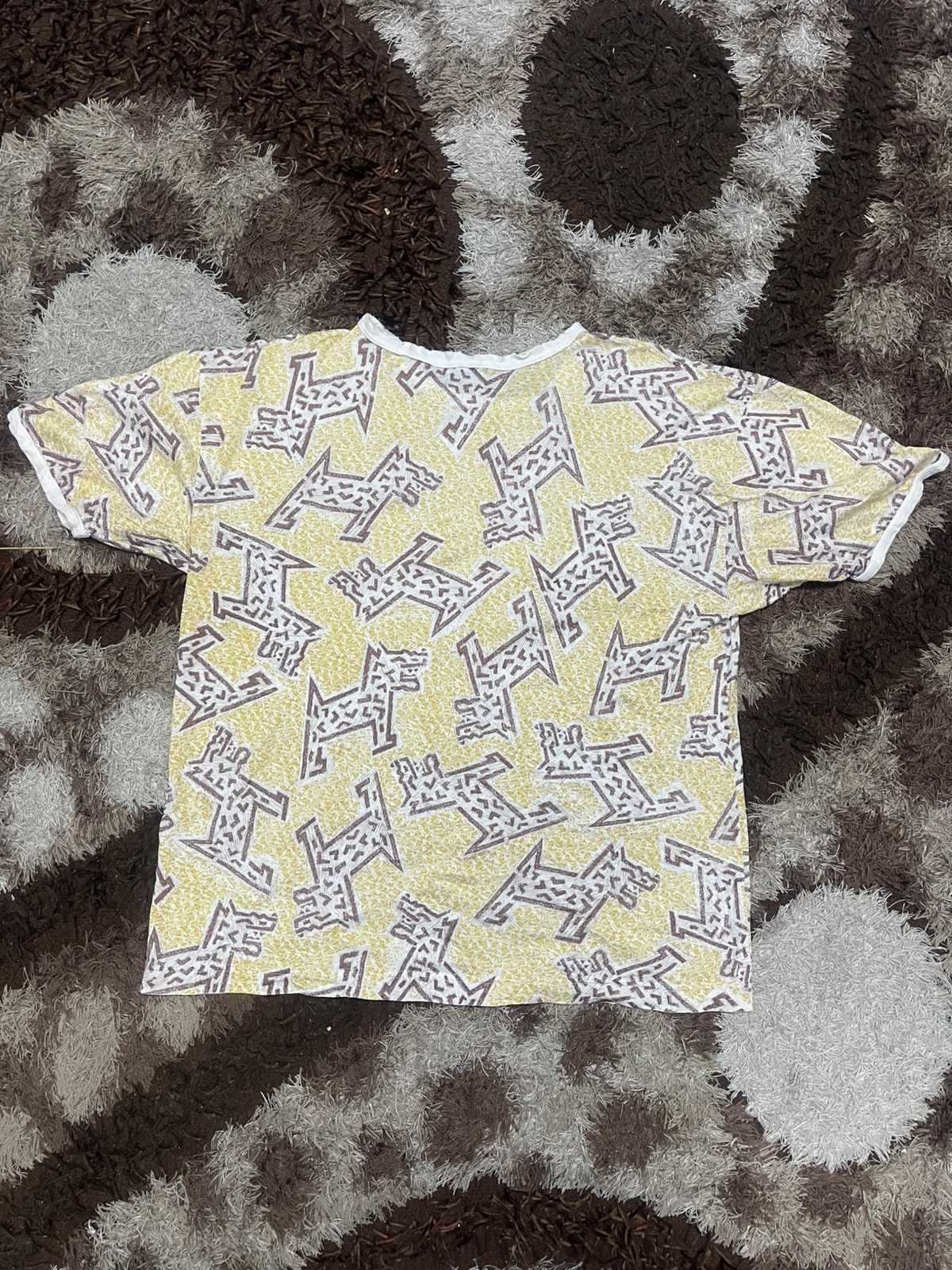 Issey Miyake × Japanese Brand 🔥HOT🇯🇵🔥VINTAGE ISSEY MIYAKE FULL PRINT KEITH HARING VERY RARE Size US M / EU 48-50 / 2 - 9 Thumbnail