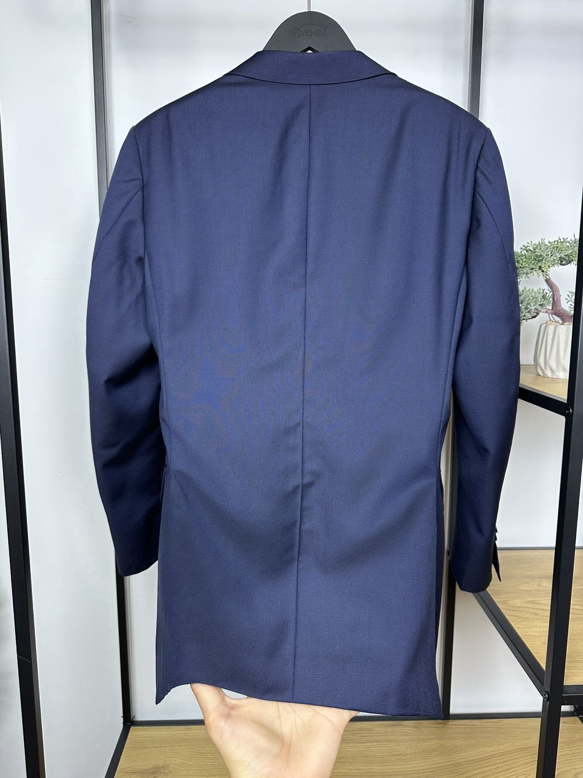 Suitsupply Suitsupply Napoli Navy Blue Blazer 48 size Jacket Men’s Size 48R - 10 Thumbnail