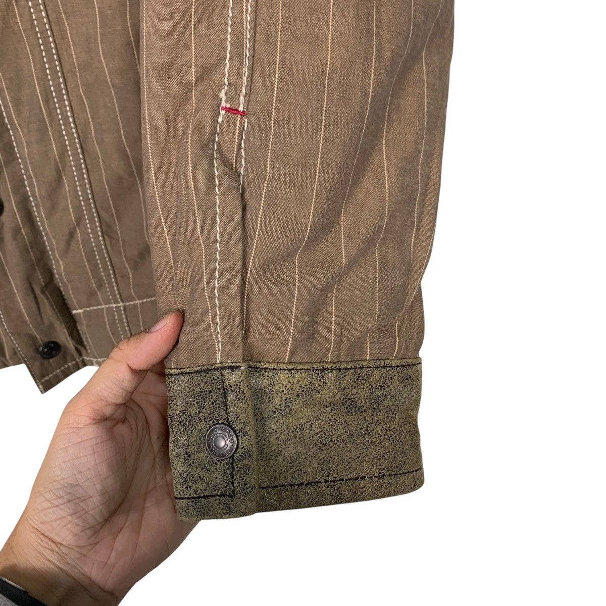 Levi's LEVIS REDLOOP 4 Pocket Striped Western Jacket #2517-C114 Size US L / EU 52-54 / 3 - 13 Thumbnail