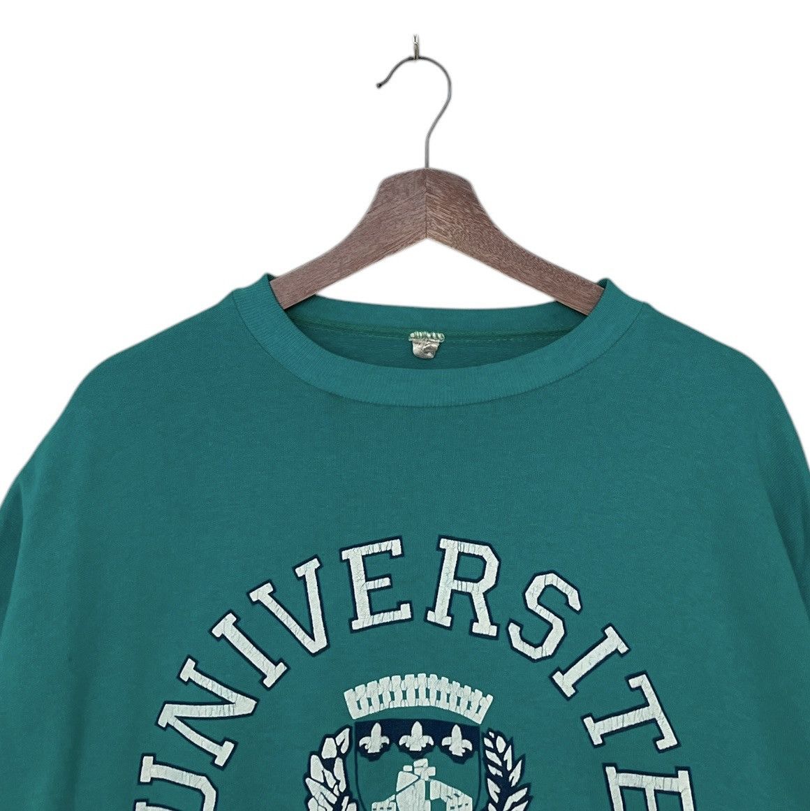 Vintage Vintage Universite Sorbonne Paris Sweatshirt 1980s Size US M / EU 48-50 / 2 - 7 Thumbnail