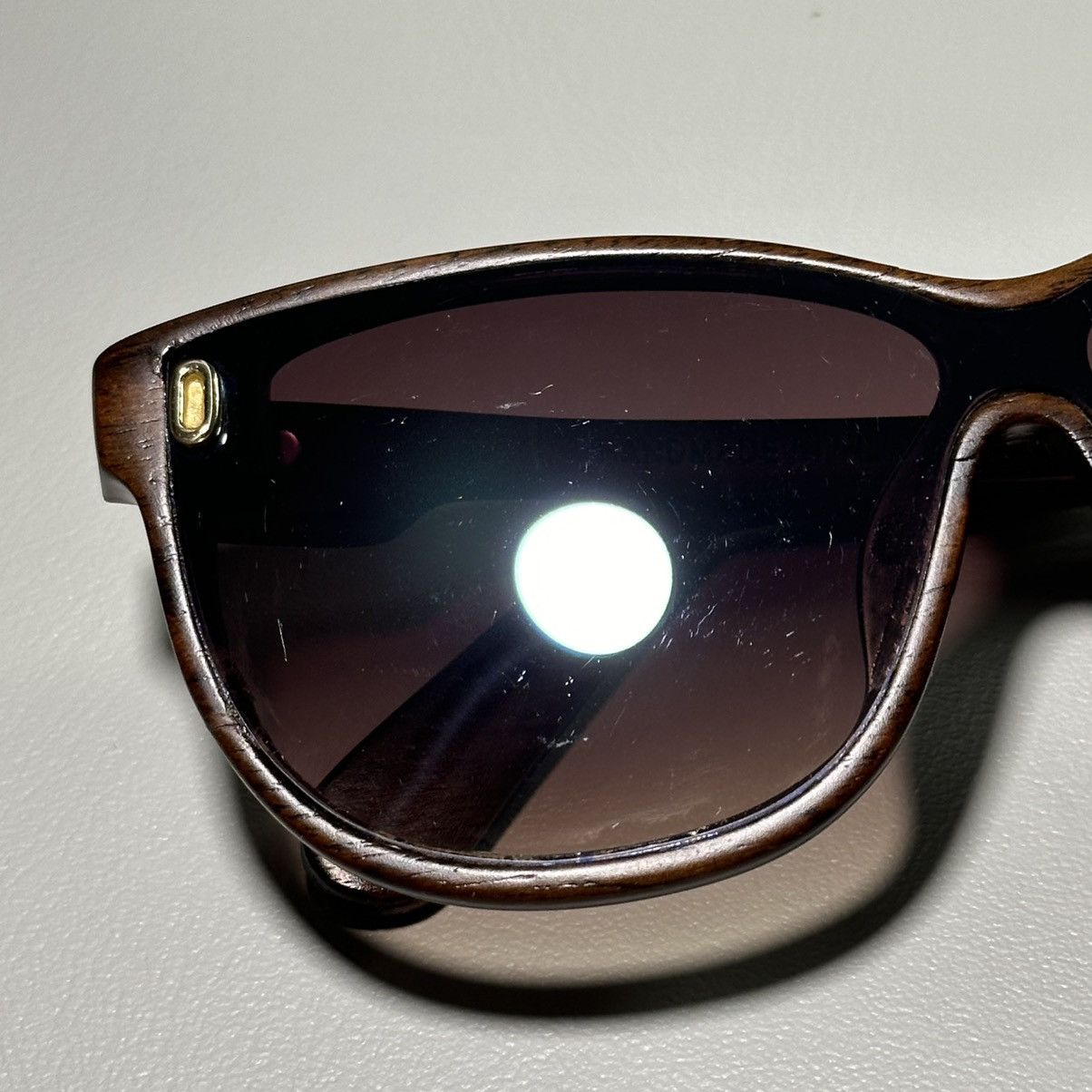 Other TORQUAY Rosewood Frame Oversized Wayfarer Sunglasses Size ONE SIZE - 8 Thumbnail