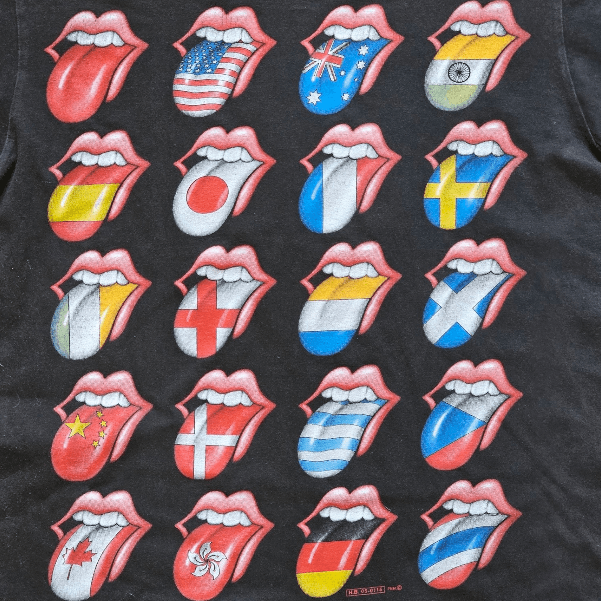 The Rolling Stones × Vintage Rolling Stones Flags Tee Size US M / EU 48-50 / 2 - 2 Thumbnail