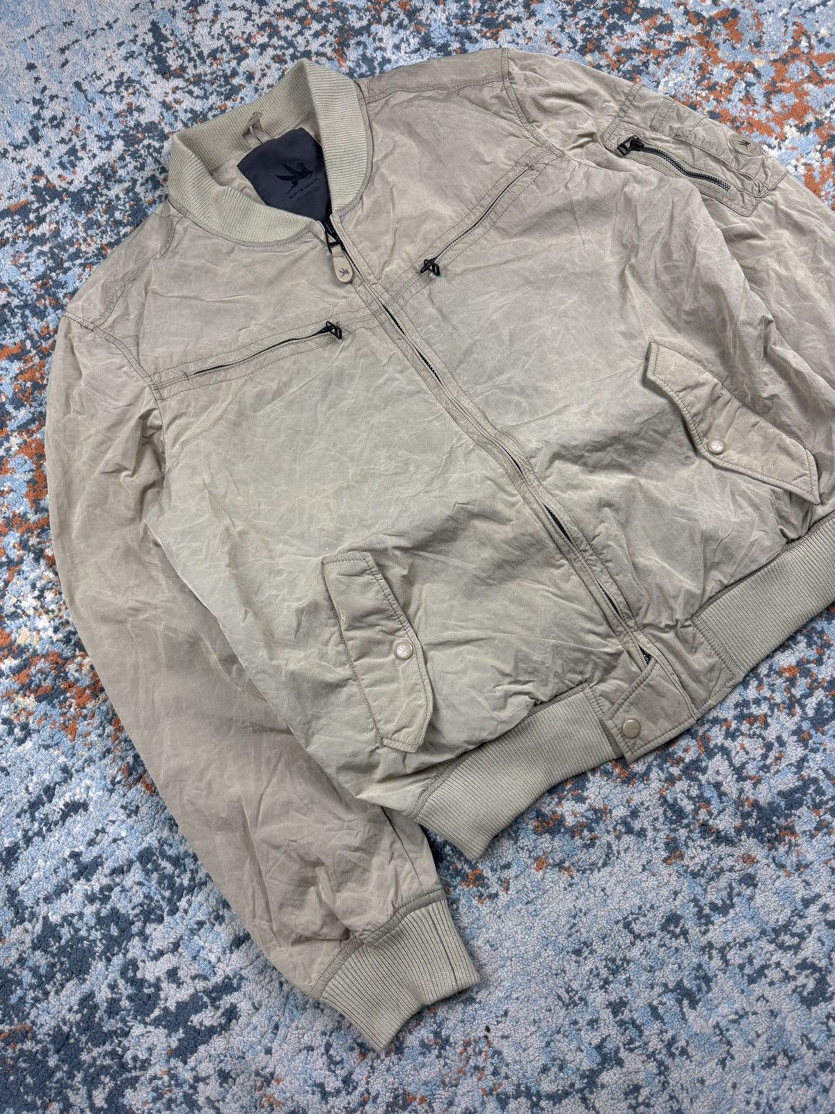 Vintage Vintage Spiewak New York nylon bomber light jacket Size US L / EU 52-54 / 3 - 4 Thumbnail