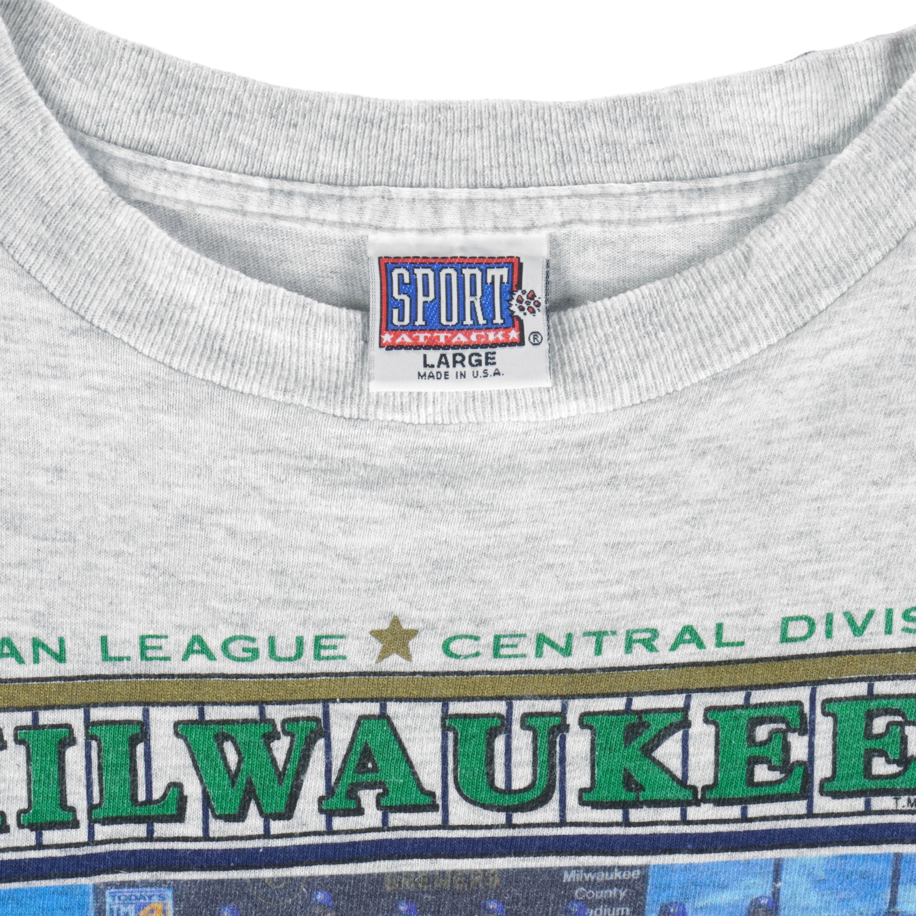MLB Milwaukee Brewers Team Players T-Shirt 1994 Size US L / EU 52-54 / 3 - 4 Thumbnail