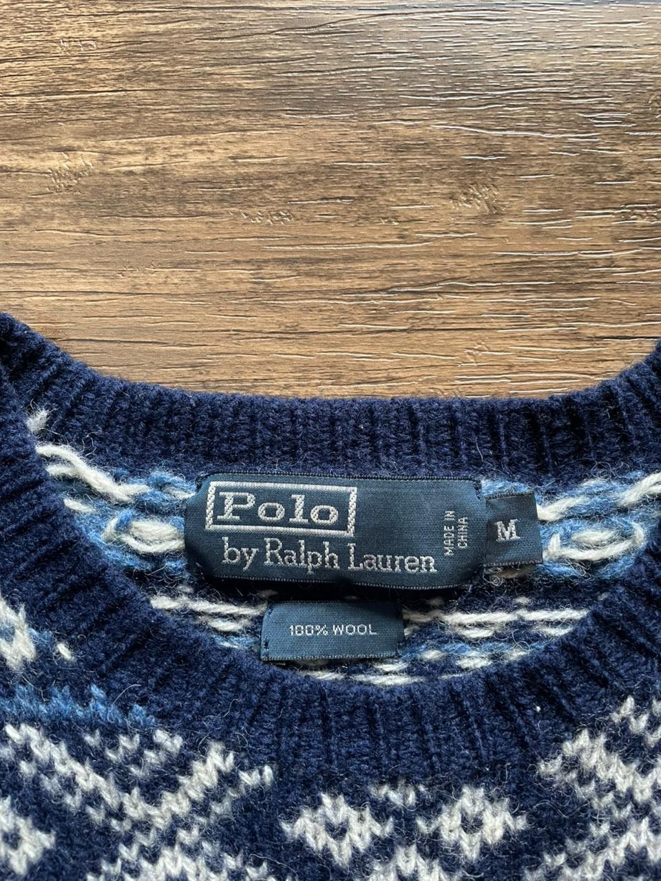 Polo Ralph Lauren Polo Ralph Lauren Fair Isle Sweater X Vintage Size US M / EU 48-50 / 2 - 6 Thumbnail