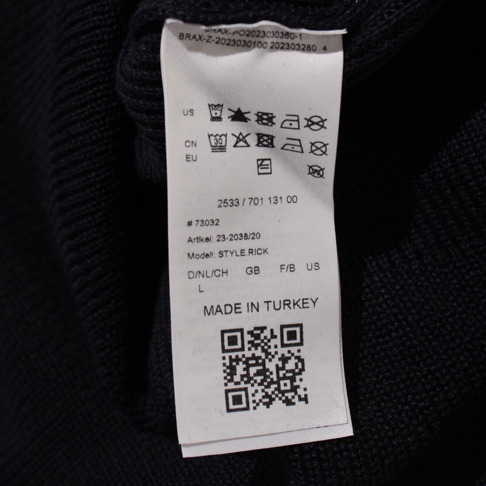 BRAX BRAX Sweater Size US L in Blue Size US L / EU 52-54 / 3 - 8 Thumbnail