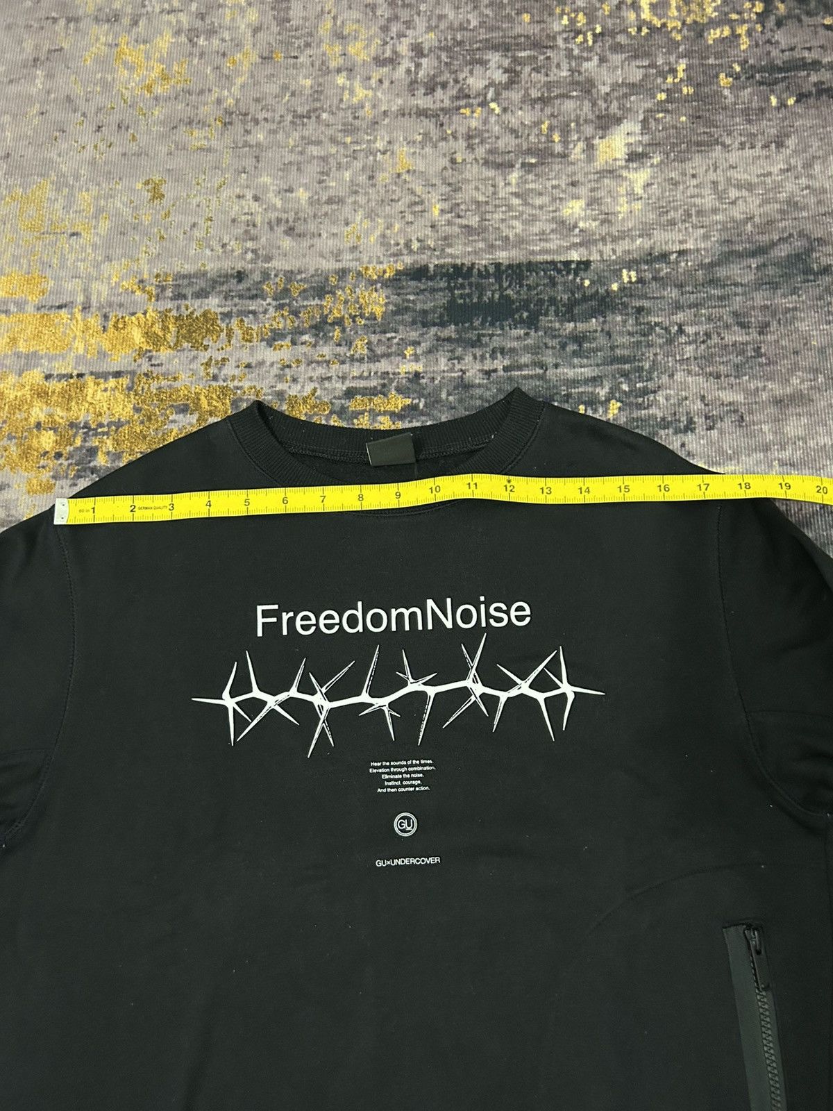 Undercover GU X Undercover Freedom Noise Sweatshirt Size US S / EU 44-46 / 1 - 12 Thumbnail
