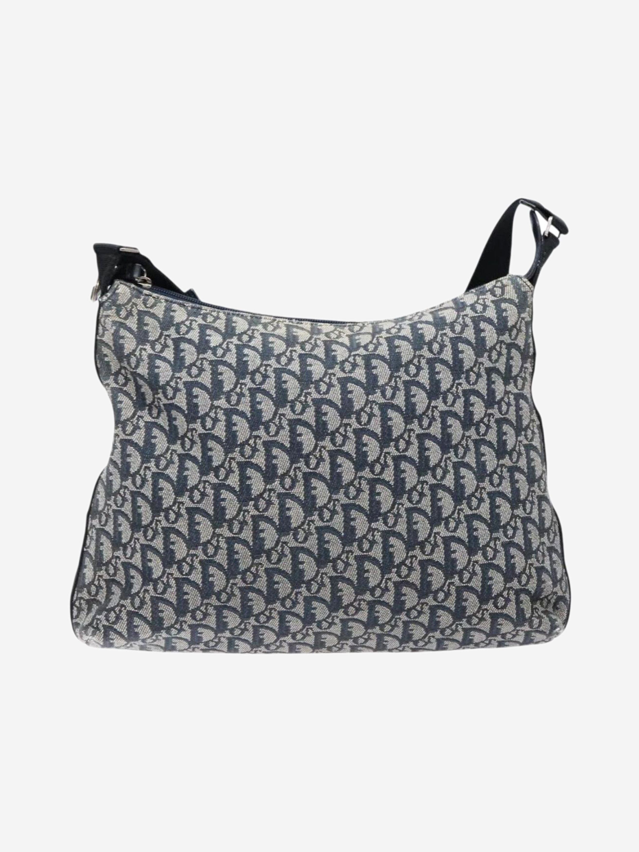Dior Blue Trotter canvas shoulder bag Size ONE SIZE - 1 Thumbnail
