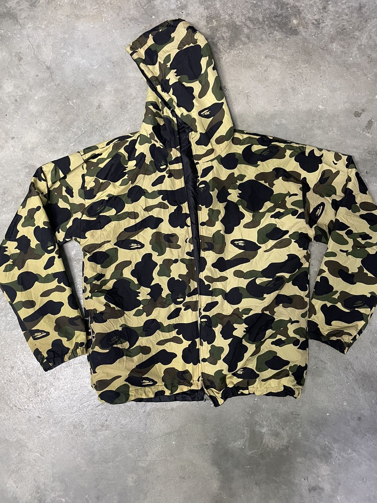 Other A BATHING APE REVERSIBLE NYLON JACKET Size US L / EU 52-54 / 3 - 2 Thumbnail