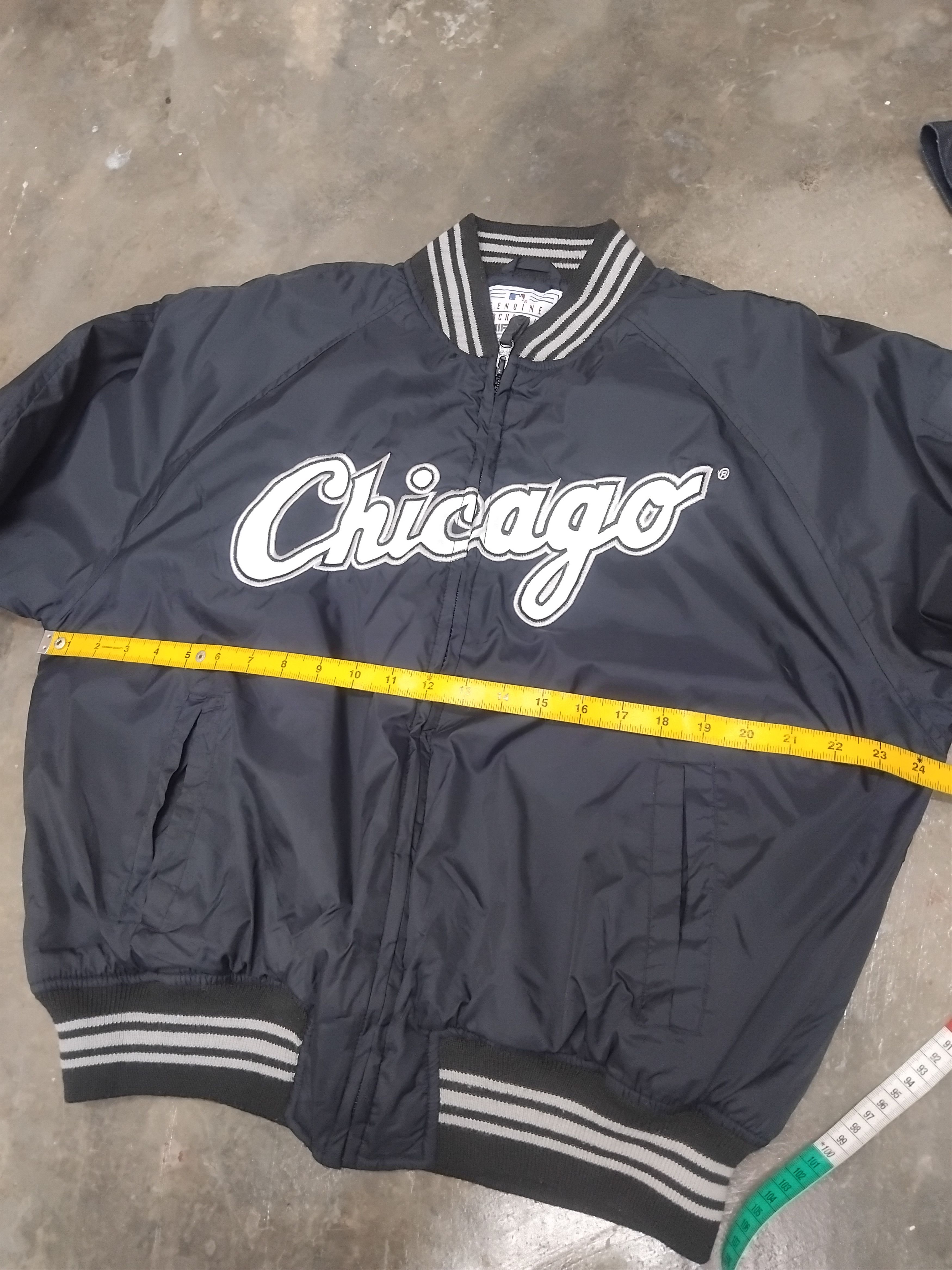 MLB 💥Vintage Chicago Varsity bomber jacket Size US M / EU 48-50 / 2 - 5 Thumbnail