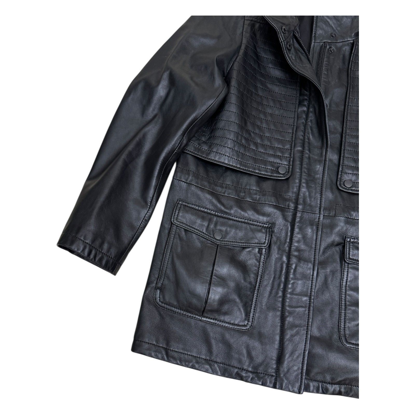 Danier DANIER LEATHER Luxury Business Casual Jacket Coat Medium Size M / US 6-8 / IT 42-44 - 5 Thumbnail
