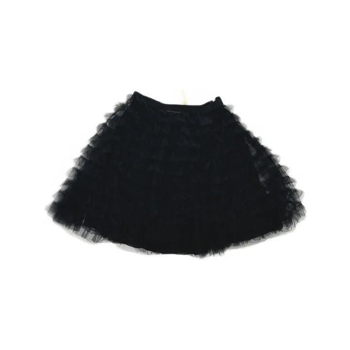 Dior Dior Black Ruffled High-Waist Midi Skirt 0079-2507 Size 37" - 2 Thumbnail