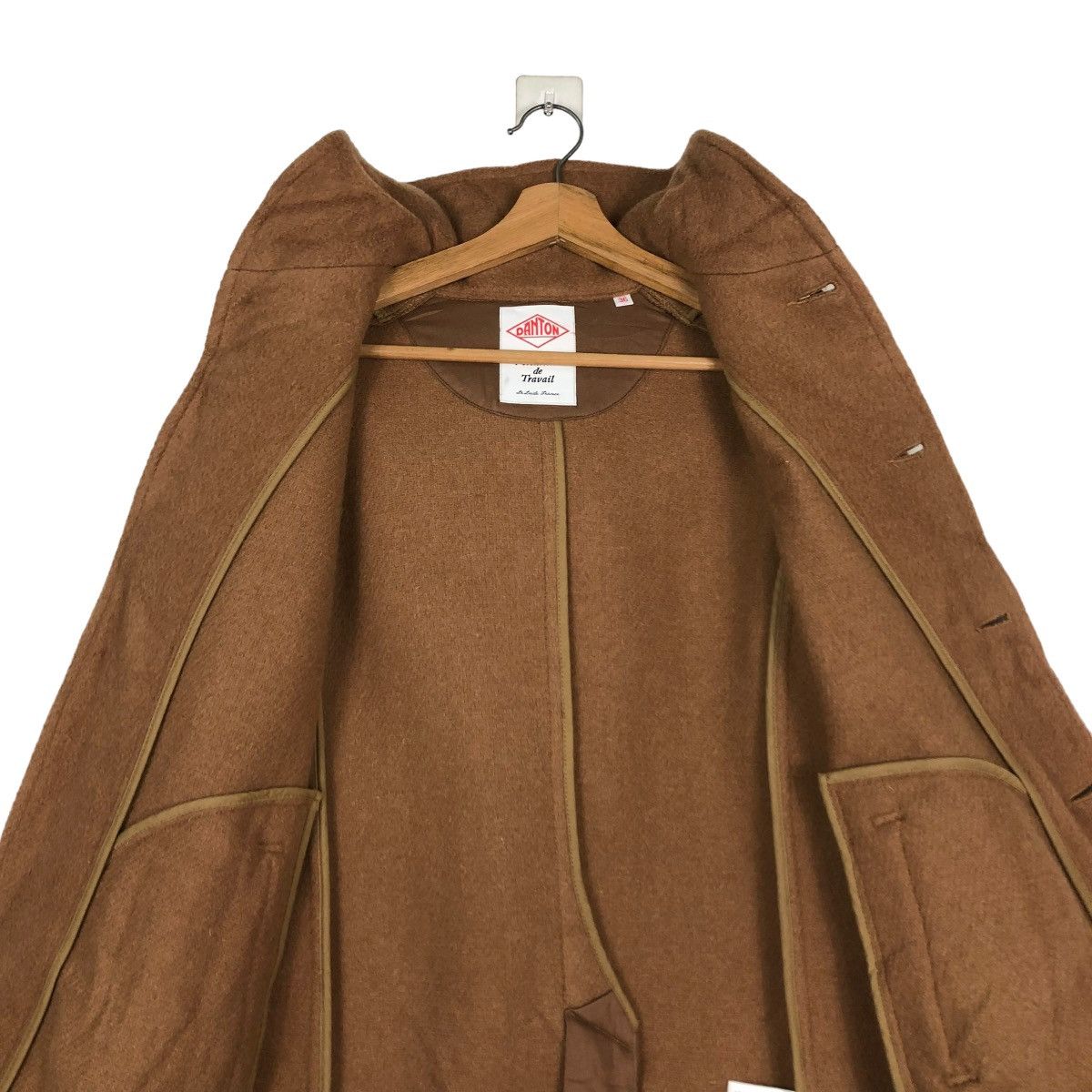 Danton 🔥VINTAGE WOOL LONG JACKET DANTON VETEMENTS DE TRAVAIL Size US M / EU 48-50 / 2 - 16 Thumbnail