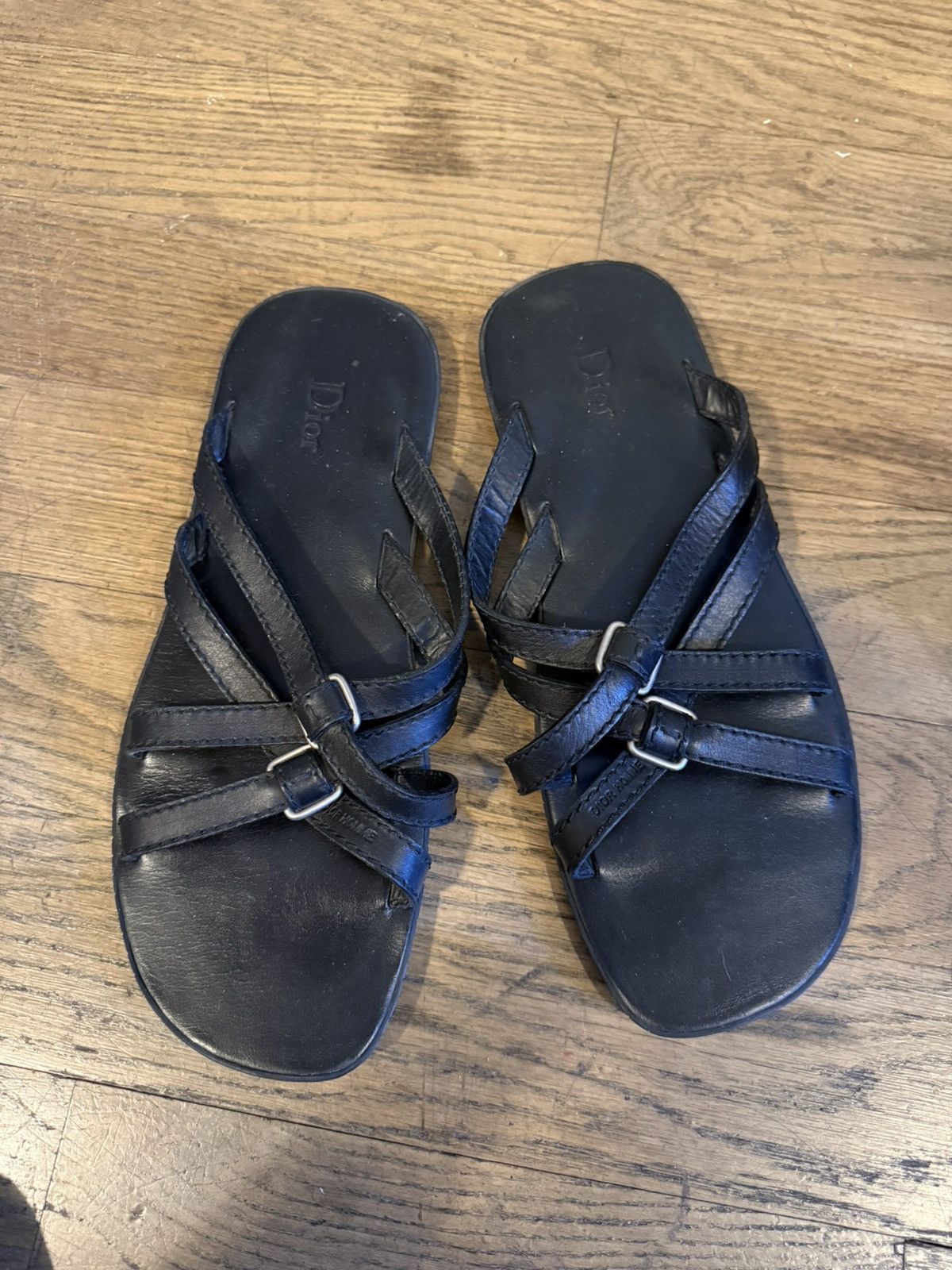 Dior Dior homme 03SS strip sandals Size US 8 / EU 41 - 1 Thumbnail