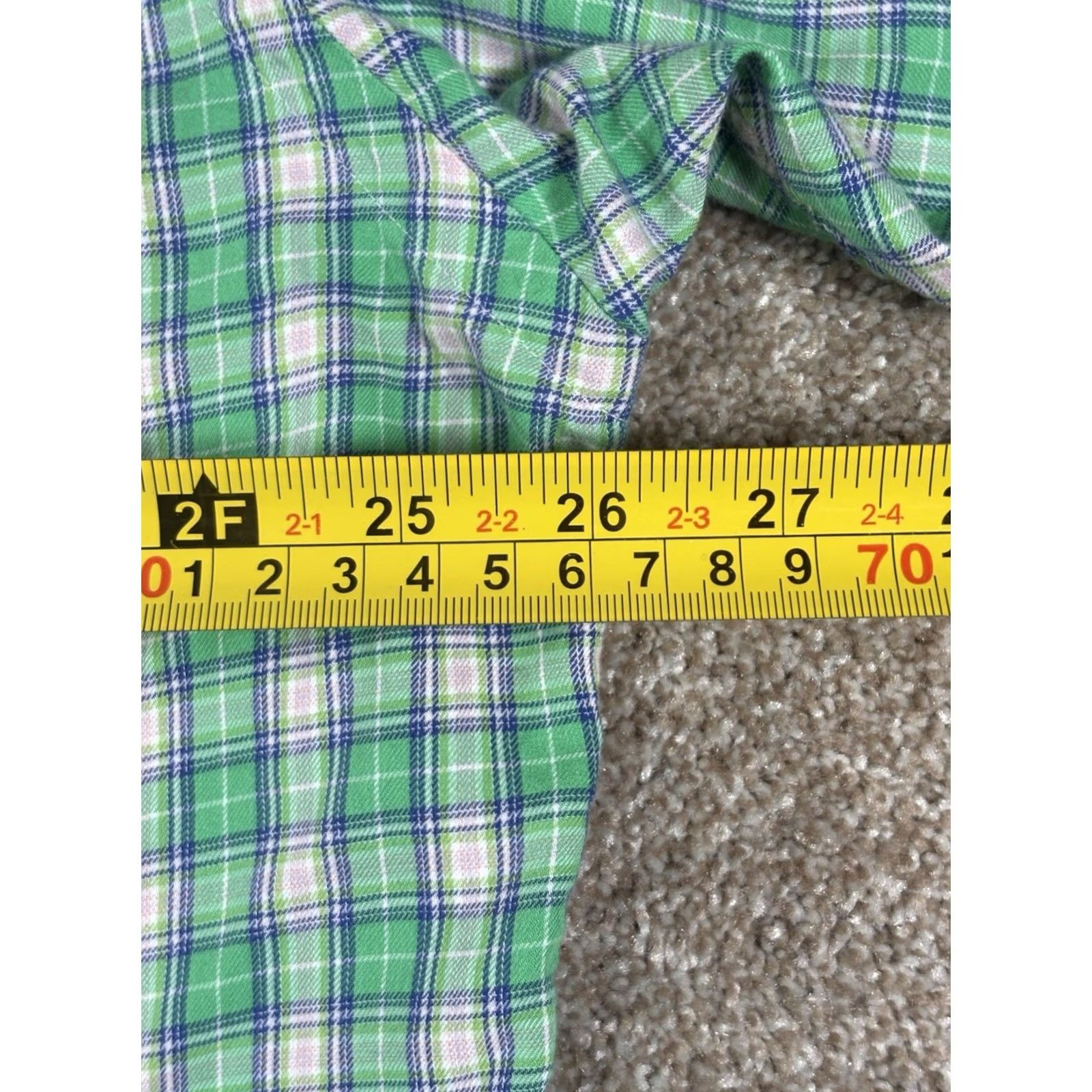 Ralph Lauren Ralph Lauren Blake Green Multicolor Plaid Button-Up Shirt Pony Long Sleeve Large Mens Regular Cotton Button-Front Shirt Size US L / EU 52-54 / 3 - 6 Thumbnail