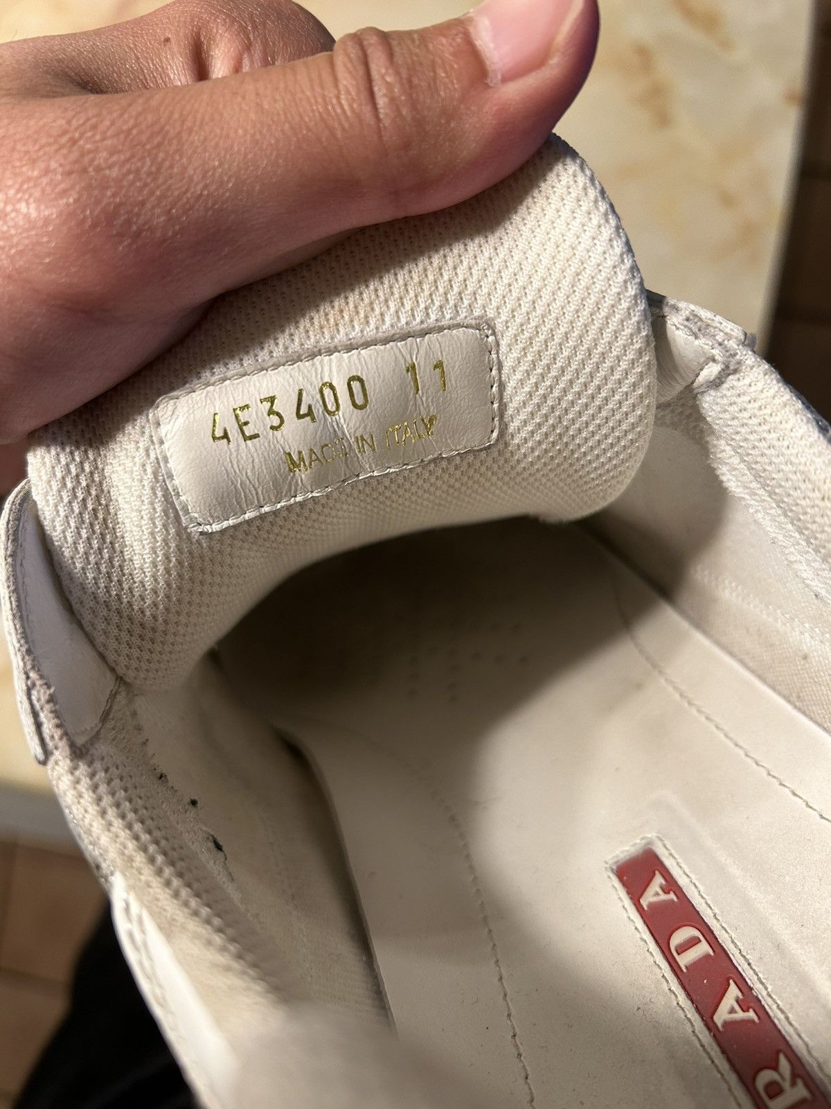 Prada Prada American Cup all white size 11 Size US 11 / EU 44 - 7 Thumbnail