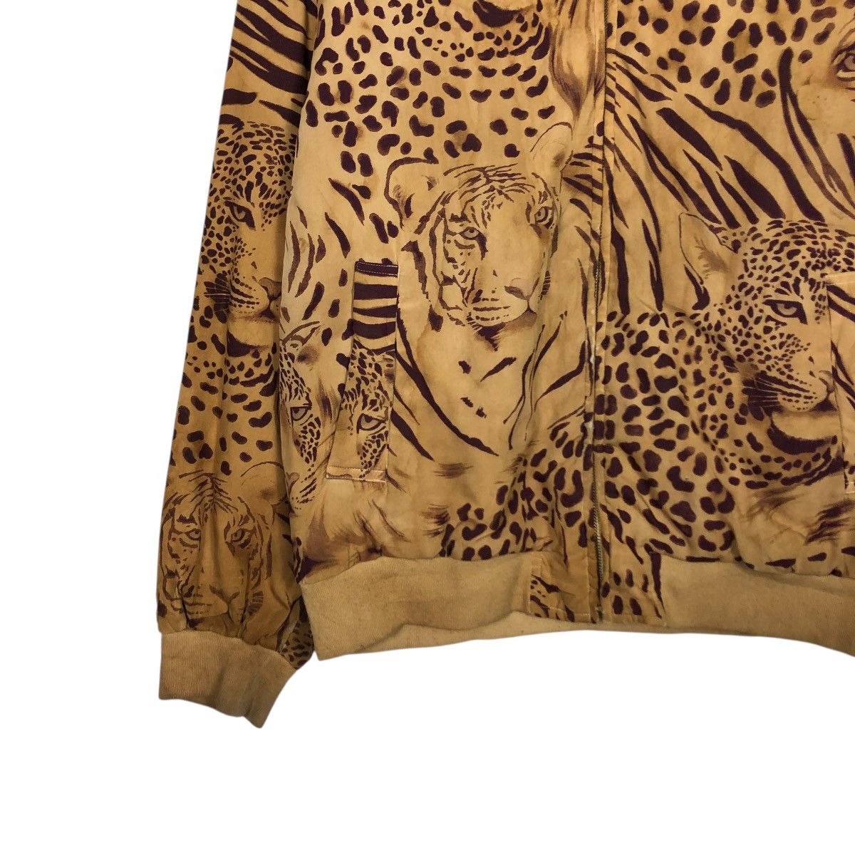 Hysteric Glamour 🔥VINTAGE BOMBER JACKET BEPPE SPADACINI SPORTS TIGER STYLE Size US M / EU 48-50 / 2 - 6 Thumbnail