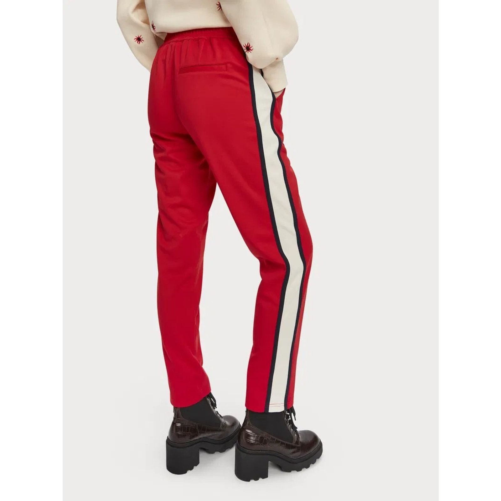 Scotch & Soda Scotch Soda Tailored Track Pants Women Size 16 Waist 28 Size 28" / US 6 / IT 42 - 3 Thumbnail