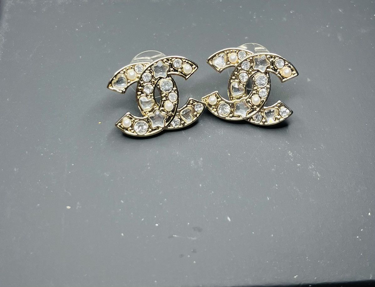 Chanel Chanel crystal earrings Size ONE SIZE - 3 Thumbnail