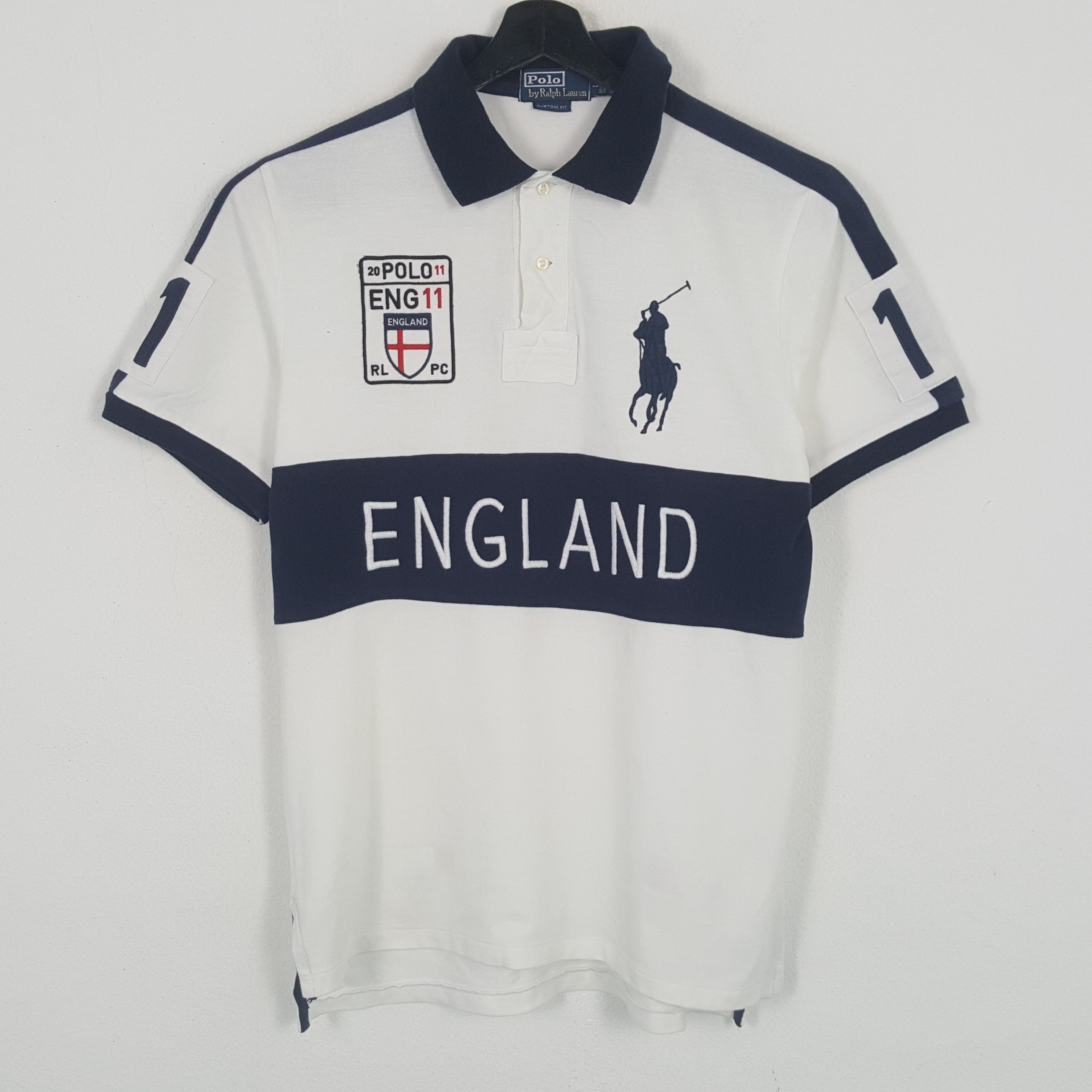 Polo Ralph Lauren × Vintage POLO by RALPH LAUREN England Design Casual Polos Size US M / EU 48-50 / 2 - 1 Thumbnail
