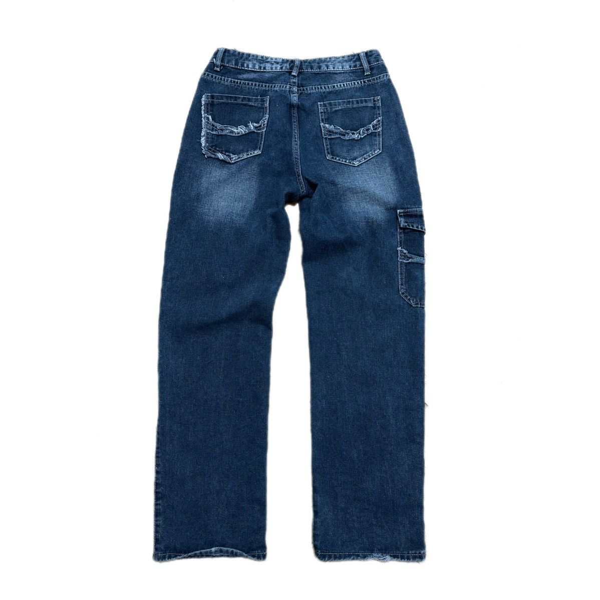Japanese Brand Hysteric Glamour Cargo Jeans M Vintage Y2K 2000s Distressed Size US 30 / EU 46 - 3 Thumbnail