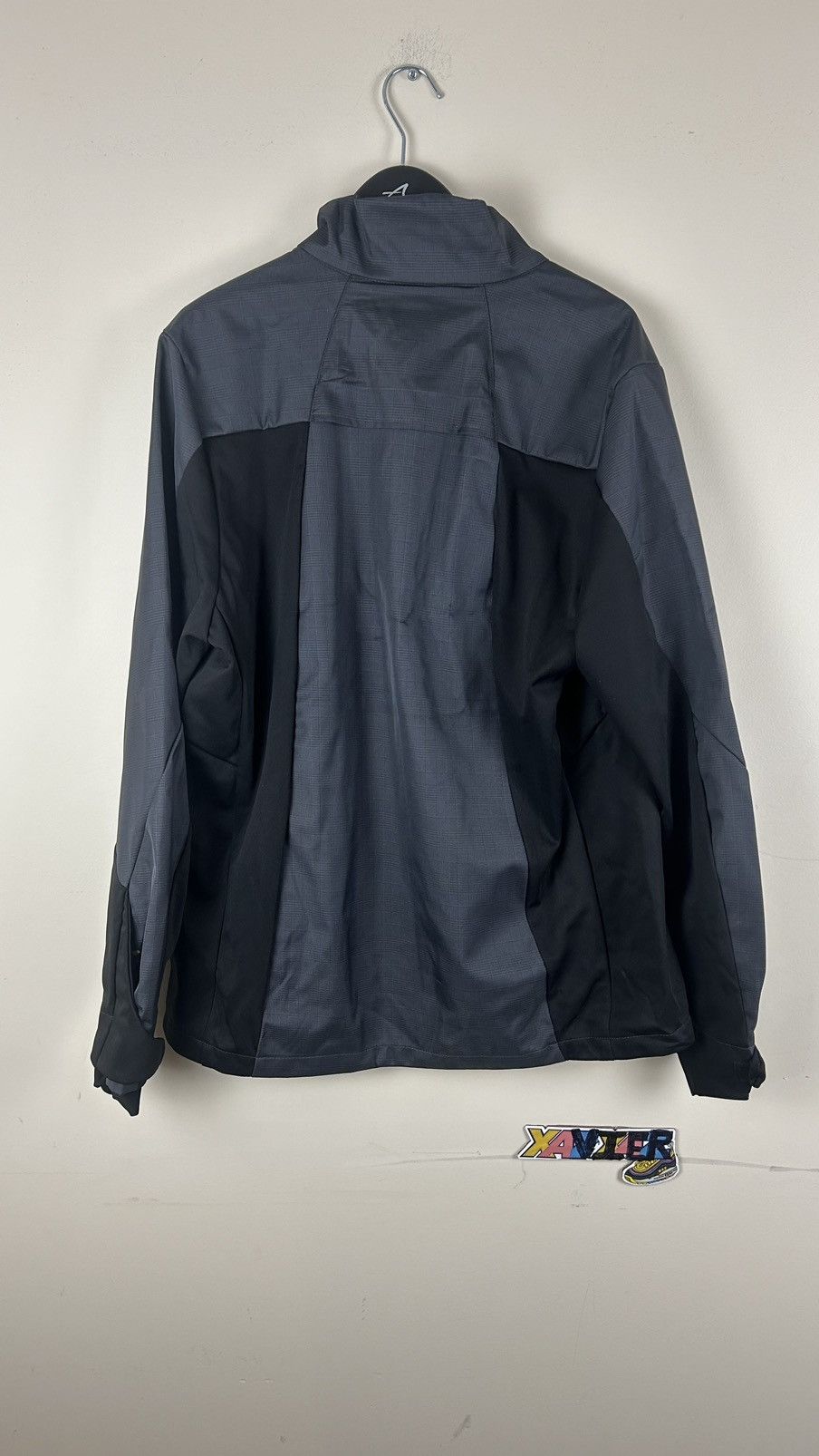 Vintage Soft Shell Jacket Large Man Grey black Size US L / EU 52-54 / 3 - 5 Thumbnail