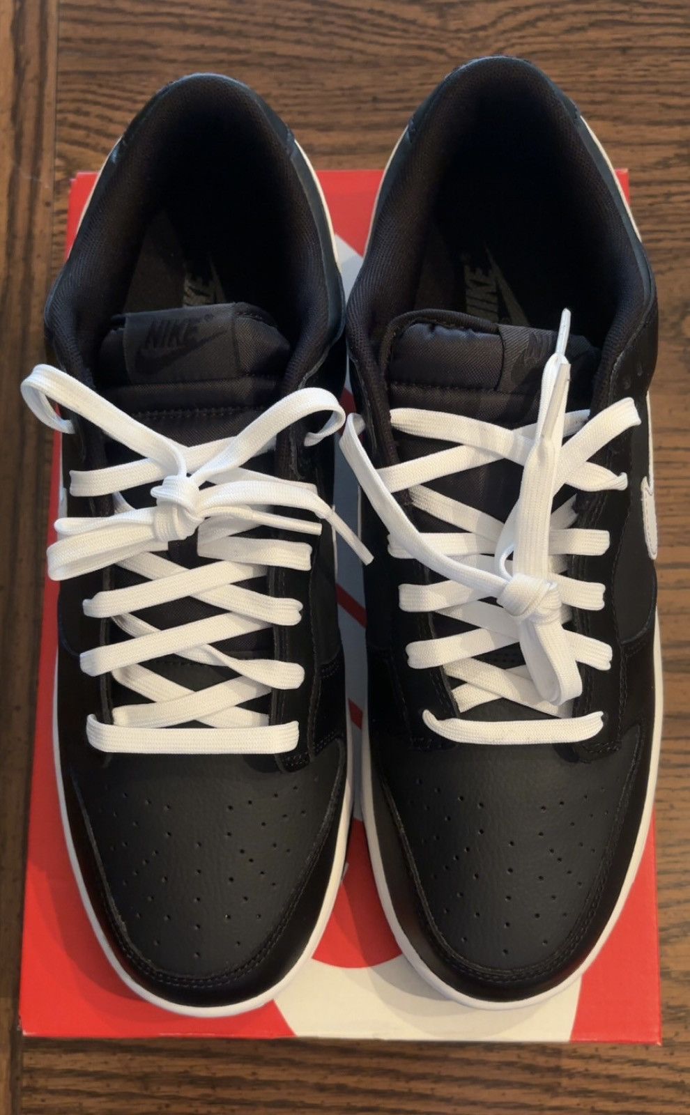 Nike Nike dunk low black Size US 12 / EU 45 - 4 Thumbnail