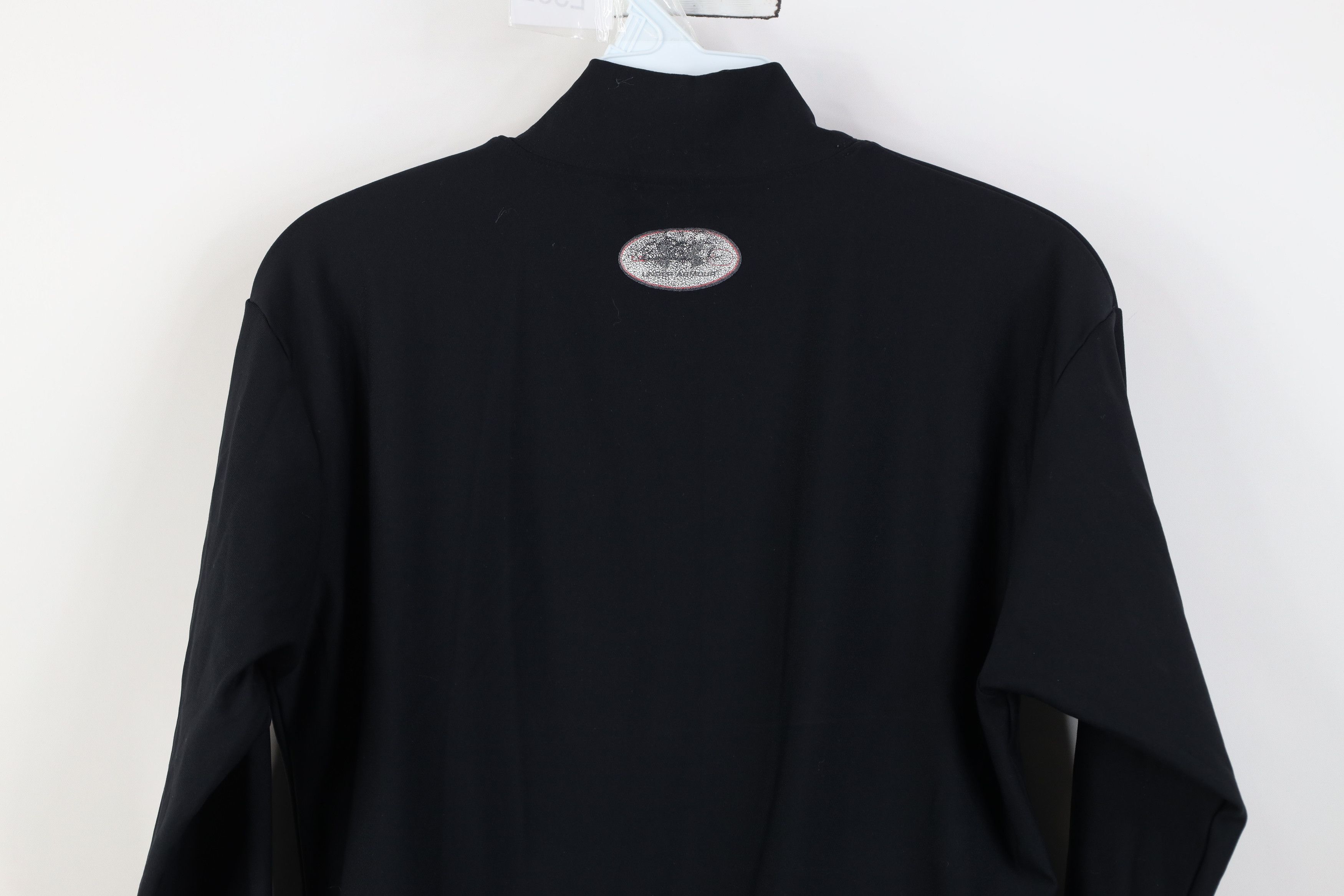 Under Armour Vintage Under Armour Compression Mock Neck T-Shirt Black Size US L / EU 52-54 / 3 - 12 Thumbnail
