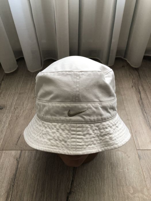 Nike Nike Swoosh Drill White Panama Hat Vintage Grailed 5551