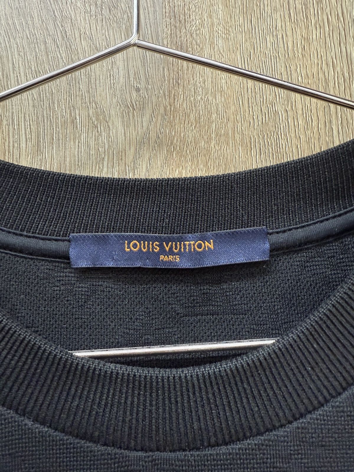 Louis Vuitton Louis Vuitton Black Monogram Pocket Tee Size US XS / EU 42 / 0 - 5 Thumbnail